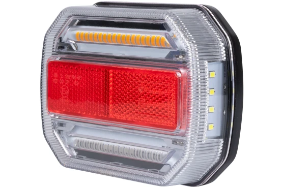 Lampa tylna zespolona  diodowa lewa 12/24V kierunek pozycja stop TT.12018L