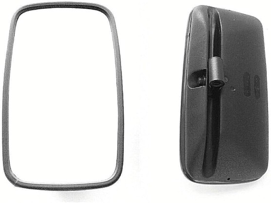 Lusterko ciągnikowe 407x208 obejma fi 15 plastikowe