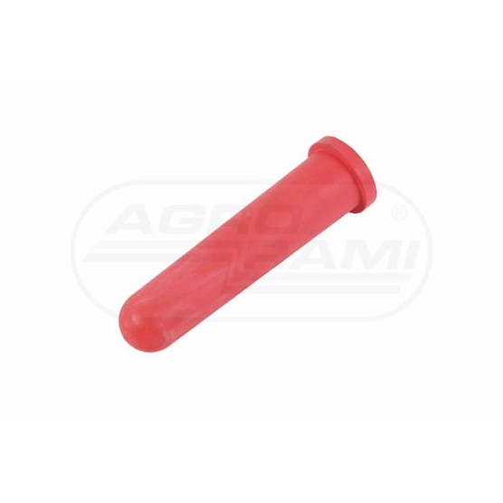Smoczek wiadra dla cieląt czerwony 125mm