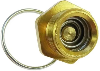 Odwadniacz zbiornika powietrza przyczepa ciągnik mf 22x1.5 0 481 019 002 zawór archimedes 1664505M91