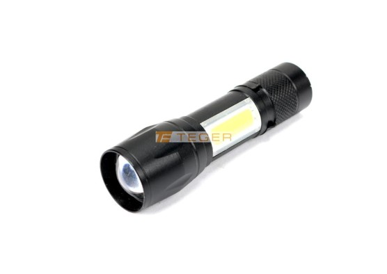 Latarka uniwersalna led cob 200 lm ładowana usb Teger T-LED-0082
