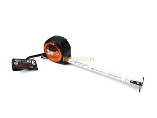 Miara stalowa dwustronna rozwijana 3m 16mm Teger T-AM-009