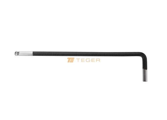 Klucz imbusowy hex H3 - długi / Teger T-W-KIHD004