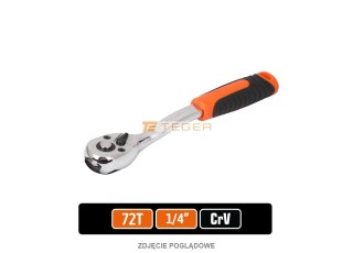 Grzechotka 1/4" 72T / Teger T-W-G102