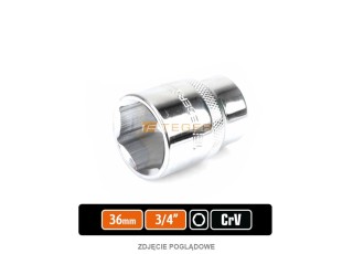 Klucz nasadowy 3/4" sześciokątny 36 mm / Teger T-W-KNS511