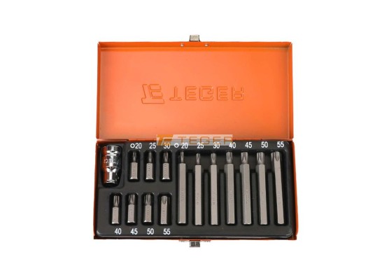 Zestaw bitów torx (15 el.) / Teger T-W-ZB003