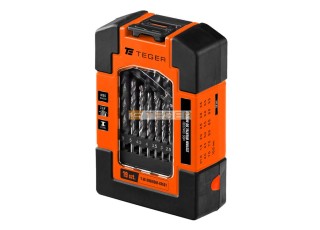 Zestaw wierteł do metalu - hss (din 338) (19 SZT.) / Teger T-W-NWWDM-KPL01
