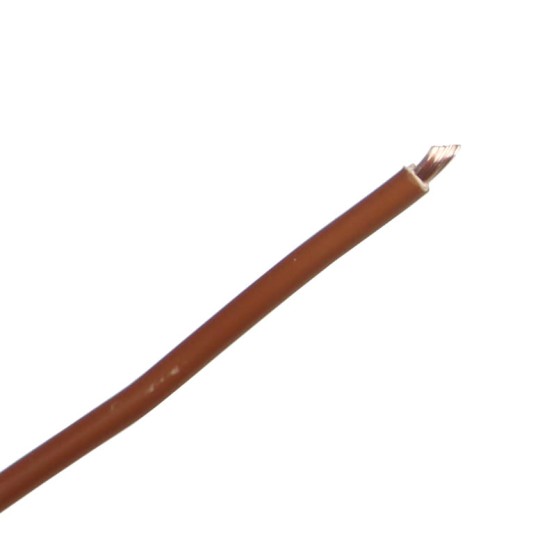Przewód elektryczny LgY-S instalacji 1,50mm brązowy Premium ELMOT
