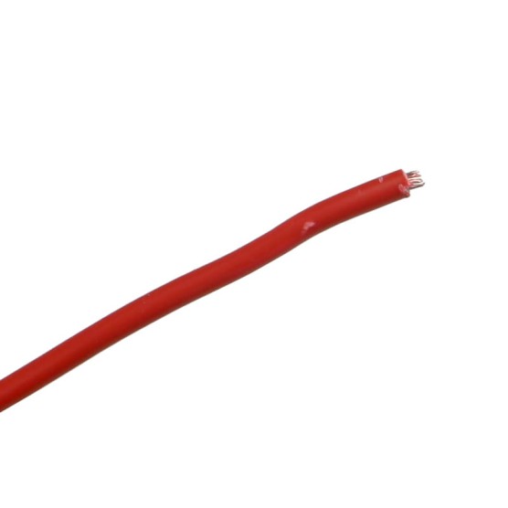 Przewód elektryczny LgY-S instalacji 1,50mm czerwony Premium ELMOT