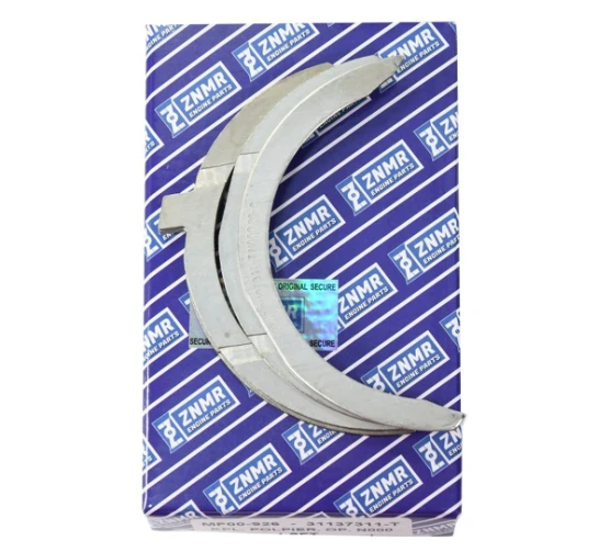 Komplet półpierścieni oporowych wału MF-4 N000 bimetaliczne 31137311, 90980620 znmr engine parts