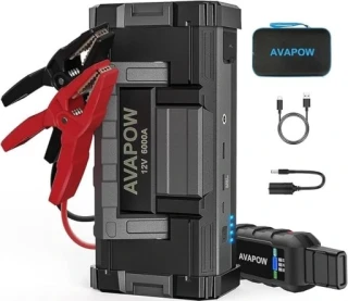 Booster rozruch JUMP STARTER AVAPOW A68 PROFESJONALNY BARDZO MOCNY 6000A