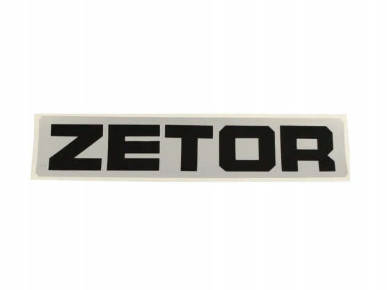 Znak Zetor mały 39x8cm 80804524