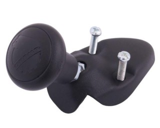 Gałka kierownicy czarna pokrywa mocowanie na ramię Oryginał Ursus 387500020