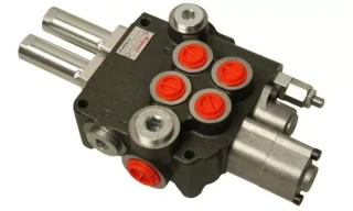 Rozdzielacz hydrauliczny 2 sekcyjny z 1 sekcją pływającą sterowany linkami 80L 66787000945