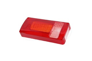 Klosz lampy zespolonej prawej z pomarańczowym kierunkowskazem i światłem cofania KZT349