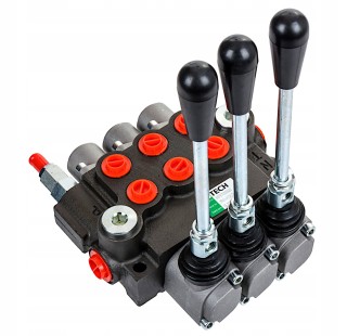 Rozdzielacz hydrauliczny 3 sekcyjny 40L monoblokowy 87000922 66787000922