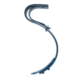 Ząb kultywatora z redliczką 2 otwory stal sprężynowa MORGA Premium