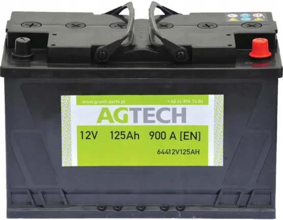 Akumulator 12V 125Ah 900a Agtech 350x175x230