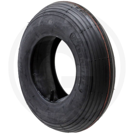 Opona 400x8 z dętką wzór paski 4PR 8104.00X100