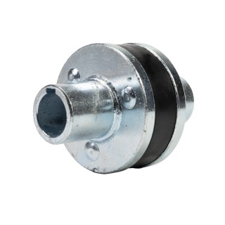 Sprzęgło uniwersalne metalowo-gumowe, na wałek fi-25 mm, Rozsiewacz