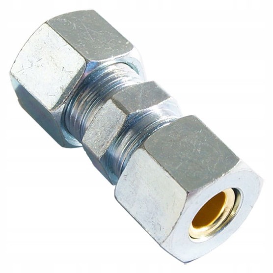 Złącze tekalan awaryjne FI-8mm proste metalowe