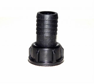 Króciec z nakrętką do przewodu tłocznego fi-25 mm, do rozdzielacza DURO, FERMO, GRAN; Opryskiwacz; 3/5-21 Tolmet
