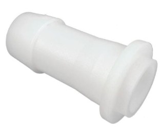 Końcówka prosta fi-32 pod nakrętkę (biała) ; Opryskiwacz; 4046070130 Produkt krajowy