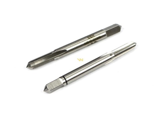 Gwintowniki komplet 2 szt do gwintu metrycznego drobnozwojowego DIN2181 M4X0.5 Waryński WMG404