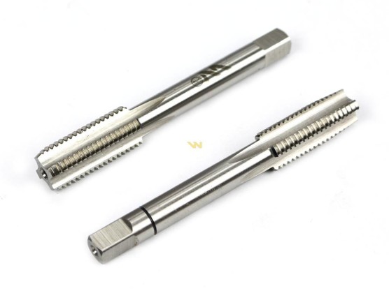 Gwintowniki komplet 2 szt do gwintu metrycznego drobnozwojowego DIN2181 M10X1.25 Waryński WMG410