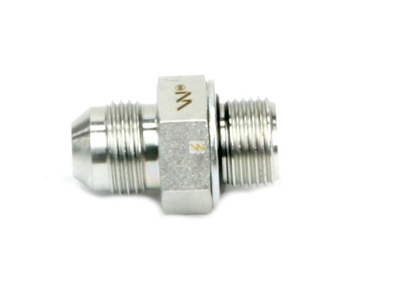 Złącze hydrauliczne BB 3/4"UNF (jic) x M18x1.5 (xge) 3/4x18 Waryński