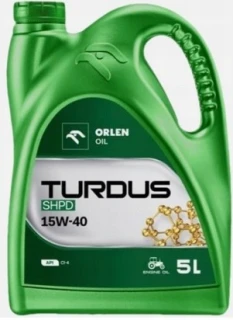 Olej silnikowy 15W40 Turdus Orlen SHPD 5L