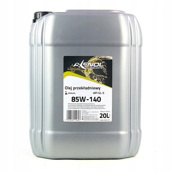 Olej przekładniowy GL-5 85W/140 85W140 20L Axenol
