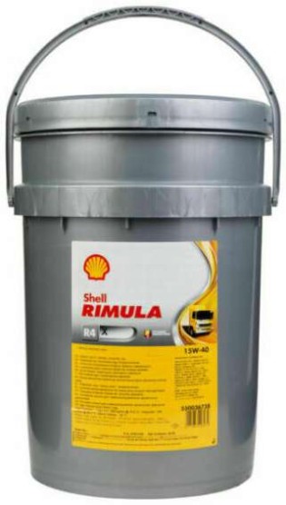 Olej silnikowy 15W40 Shell rimula R4X 15W/40 20l