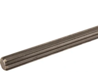 Wałek odbioru mocy WOM z frezem na całej długości 1000 mm, 1 3/8" Z-6 X Kardan