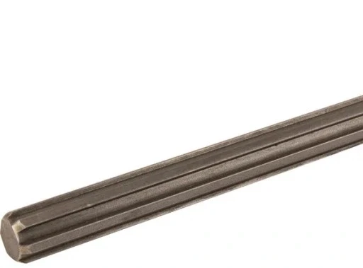 Wałek odbioru mocy WOM z frezem na całej długości 1000 mm, 1 3/8" Z-6 X Kardan