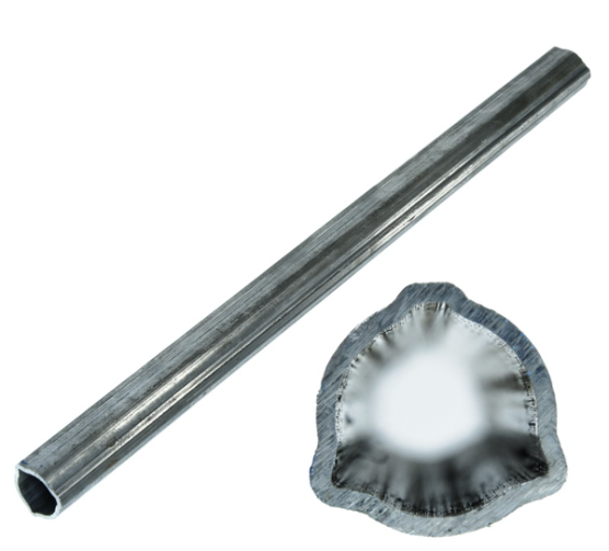 Rura trójkątna zewnętrzna 33x2,6mm długość 50,4cm, do wałów X Kardan o długości 610mm X Kardan