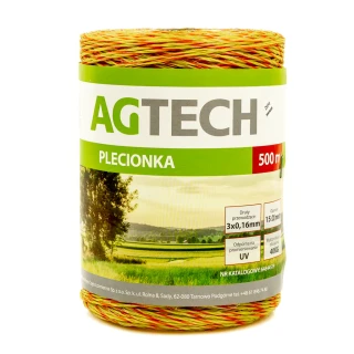 Szpula Z plecionką 500m zółto pomarańczowa 64844519