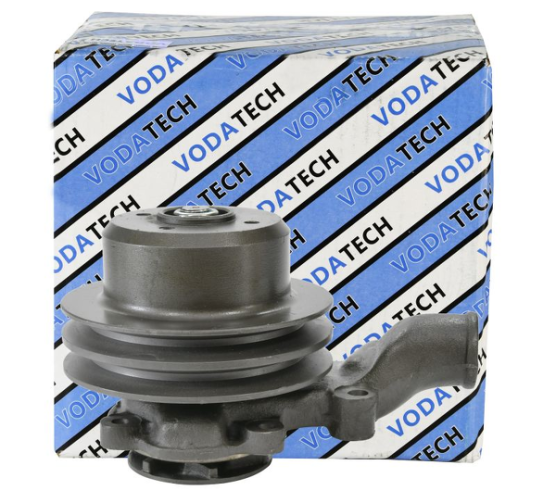 Pompa wody MF-4 z kołem pasowym na 2-paski, pasuje do ciągników Ursus 4512/4514, 5312/5314, AD4.236; 41313225 Vodatech