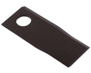 Nóż. nożyk kosiarka lewy 120x49x4mm otwór 21 zastosowanie 434975 Pottinger WARYŃSKI