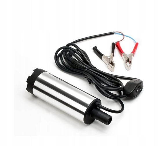 Pompka do paliwa zanurzeniowa 12V 25 litrów / minutę, średnica pompki - 51 mm, PMP011