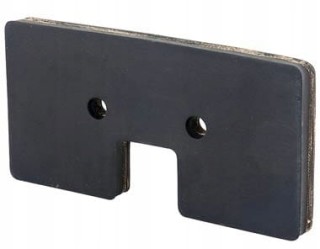 Łopata gumowa podajnika Claas 2PR 672630 154x78x9mm