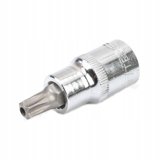 Klucz nasadowy 1/2" z bitem torx 55 mm/T25 / (z otworem) / Teger T-W-KNT302