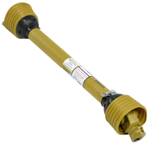 Wał przegubowo teleskopowy 575Nm 810-1361mm, krzyżak 27x75 sprzęgło na kołek X Kardan cytryna