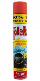 Preparat do kokpitu plak nabłyszczający spray 750 ml Granat