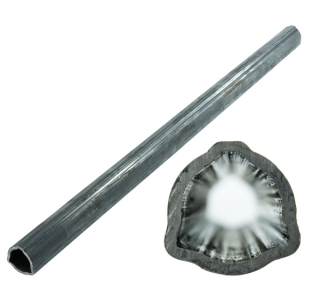 Rura trójkątna zewnętrzna 36x3,4mm długość 68,2cm, do wałów X Kardan o długości 810mm