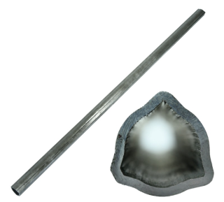 Rura trójkątna wewnętrzna 45x4mm długość 127,4 cm, do wałów X Kardan o długości 1410mm