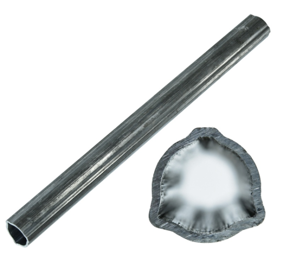 Rura trójkątna zewnętrzna 33x2,6mm długość 40,4cm, do wałów X Kardan o długości 510mm