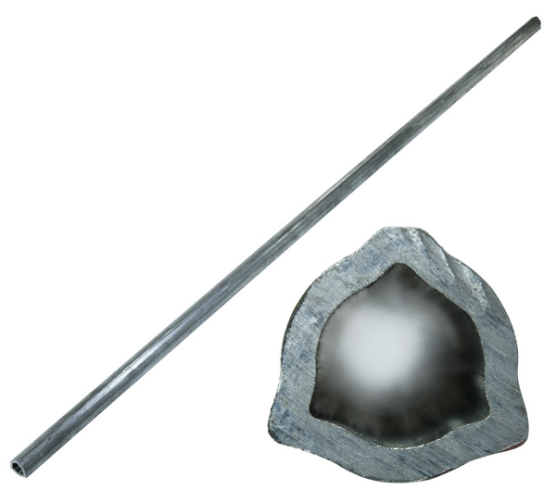 Rura trójkątna wewnętrzna 29x3,5mm długość 149,7 cm, do wałów X Kardan o długości 1610mm