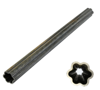 Rura gwiazda 57,5x67,5mm grubość 5 mm, długość 100cm