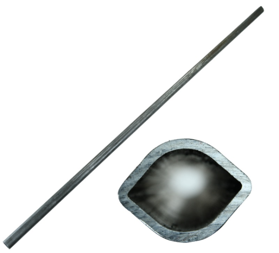 Rura cytryna zewnętrzna 30x39/3mm długość 144,4 cm, do wałów X Kardan o długości 1610mm